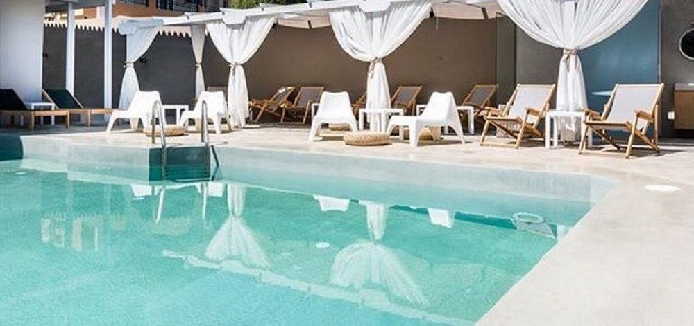 Anagros Hotel Archangelos  Eksteriør bilde