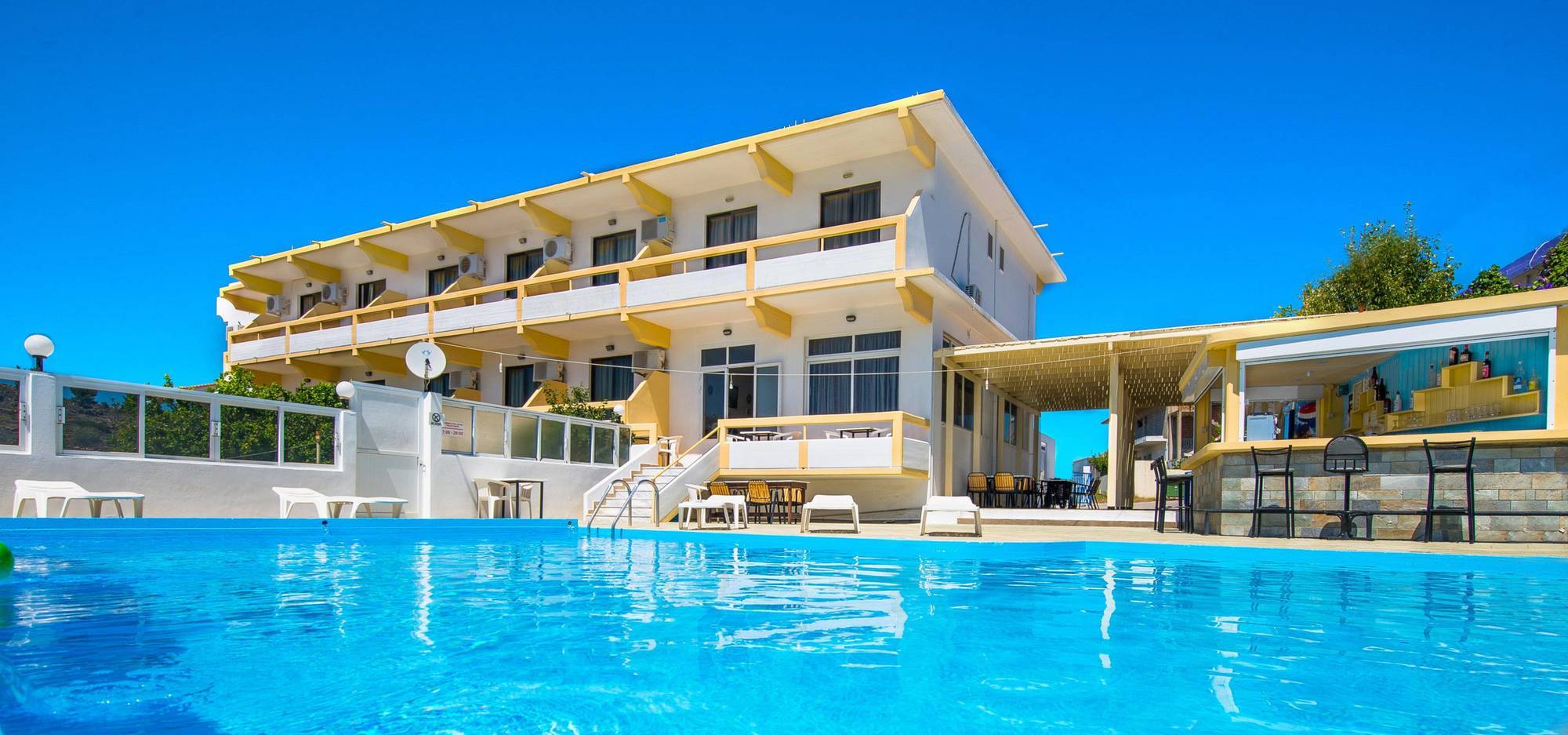 Anagros Hotel Archangelos  Eksteriør bilde